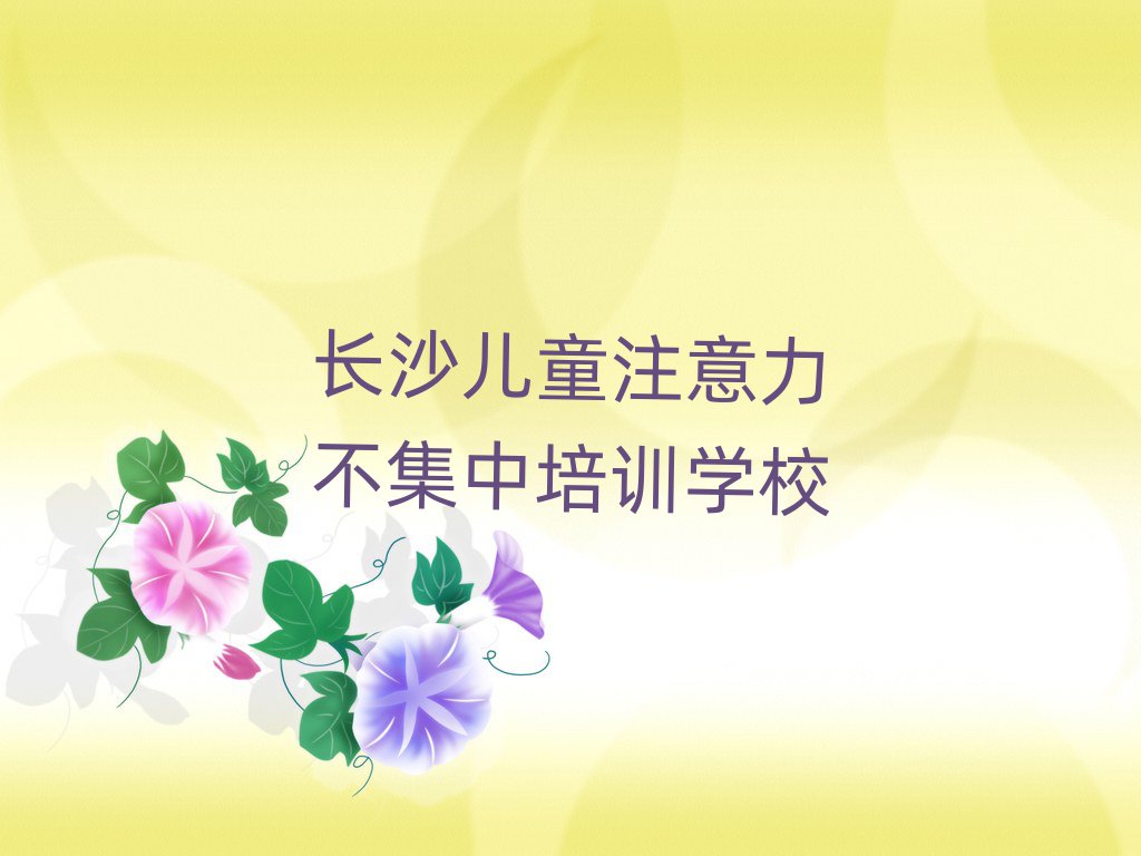 12月長沙市天心區(qū)兒童注意力不集中培訓班