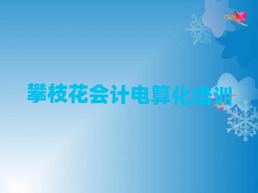 1月攀枝花西區(qū)會(huì)計(jì)電算化輔導(dǎo)機(jī)構(gòu)哪家好?名單一覽
