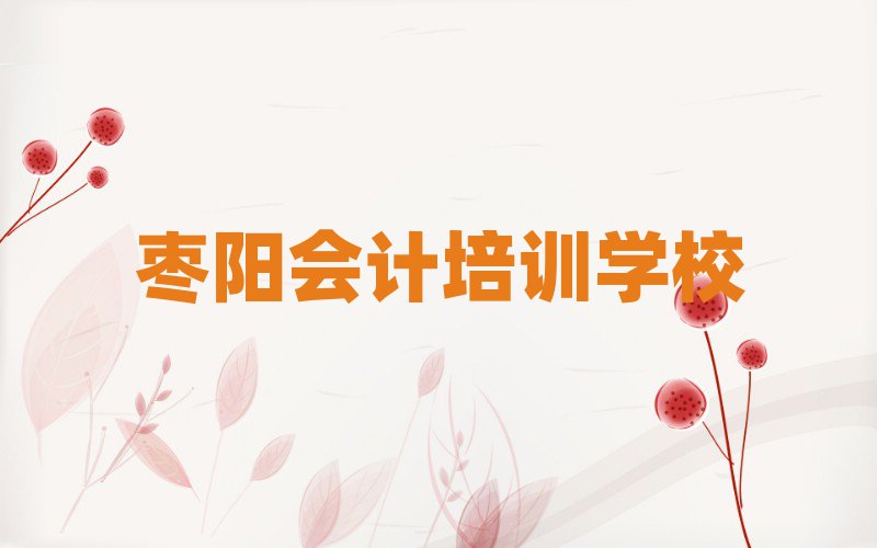 2025年棗陽(yáng)有會(huì)計(jì)的學(xué)校嗎十大排名