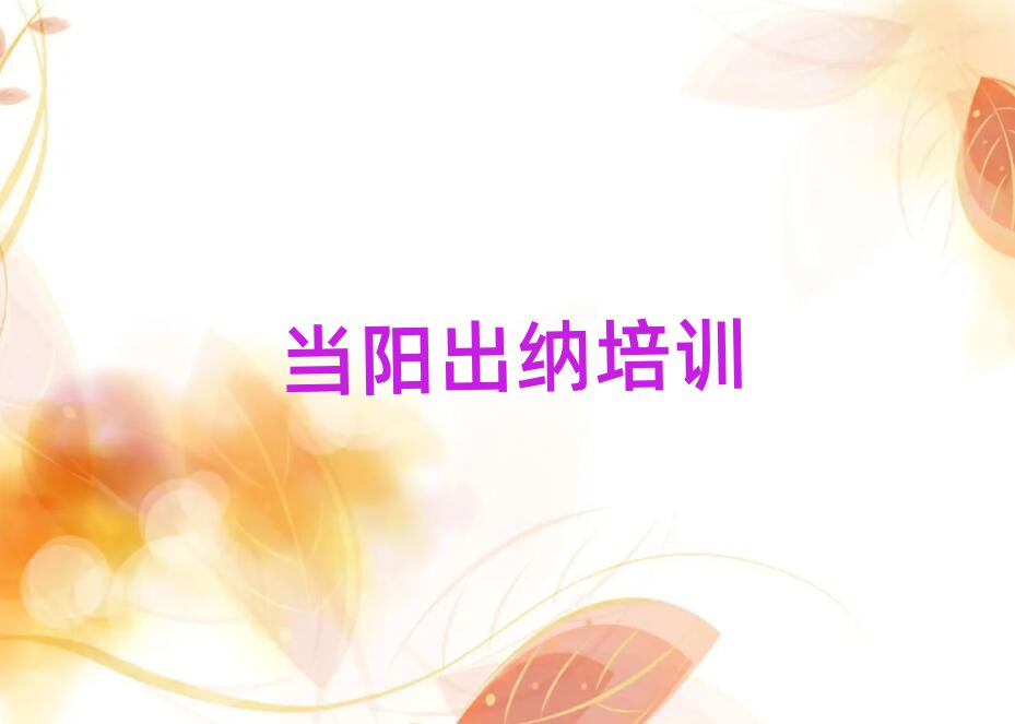 2025年當(dāng)陽出納當(dāng)陽線下培訓(xùn)班報名排名一覽表