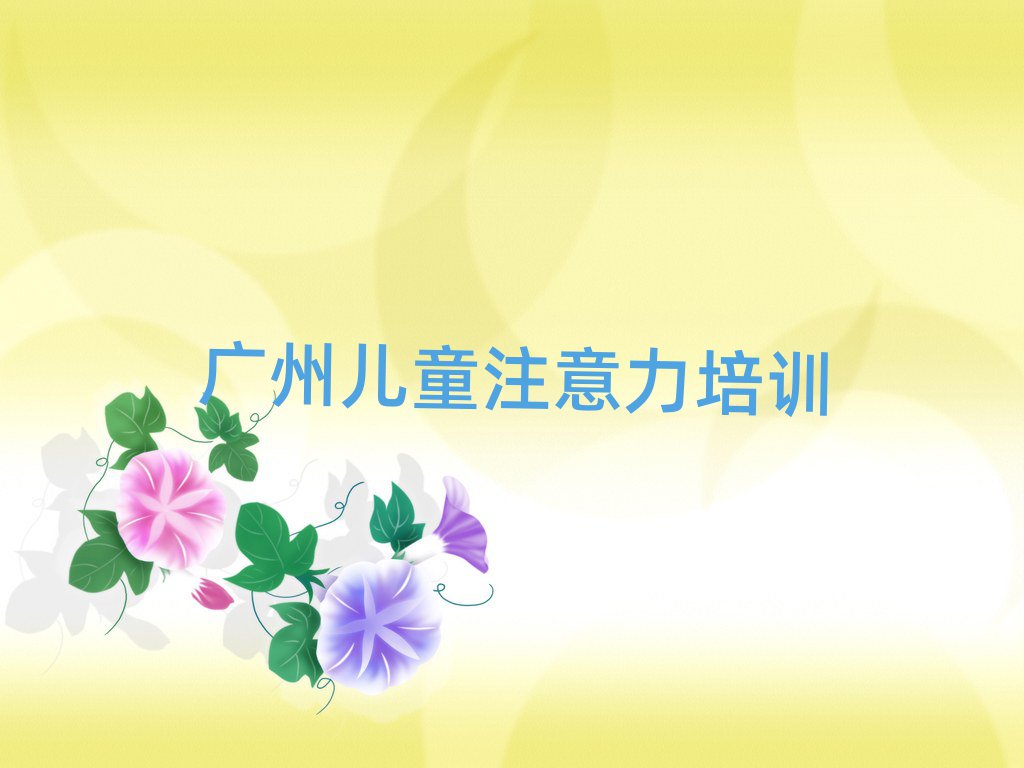 2025年廣州增城區(qū)孩子注意力訓(xùn)練培訓(xùn)在哪個(gè)學(xué)校好一點(diǎn)