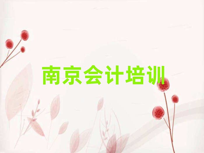 2025南京學(xué)習(xí)會(huì)計(jì)十大排名名單公布