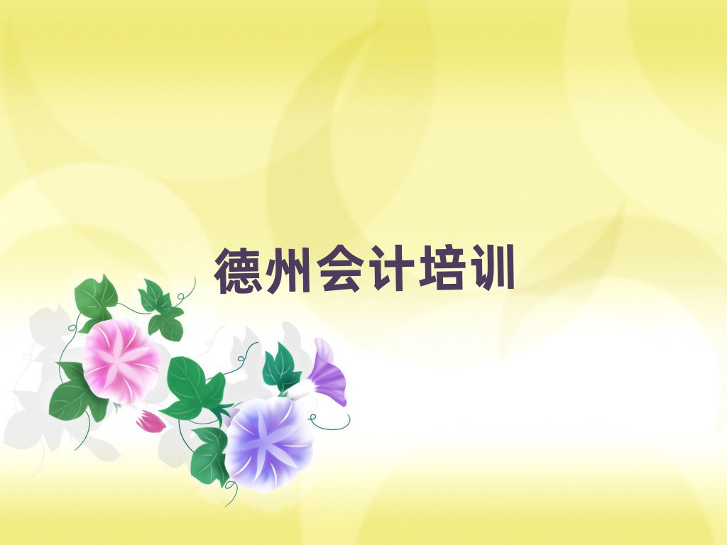 2025年德州陵城區(qū)會計口碑好的會計培訓班推薦哪家