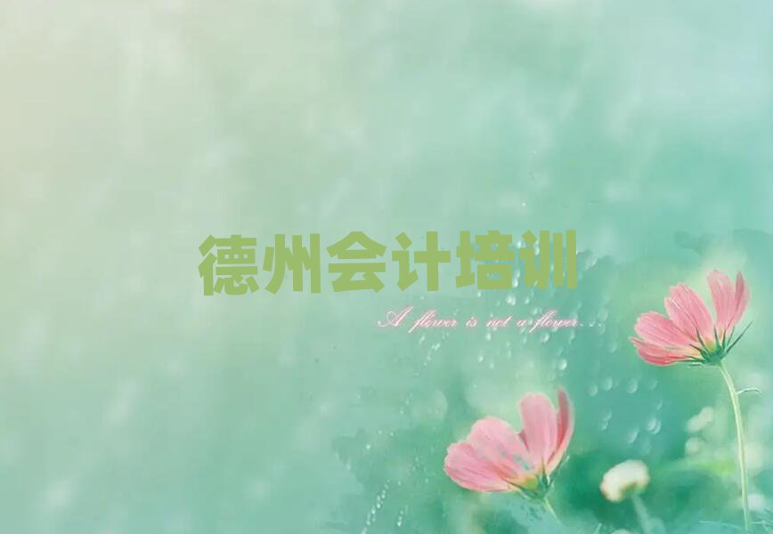 德州陵城區(qū)學(xué)會(huì)計(jì)精選名單排行榜匯總
