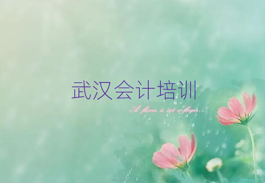 武漢會計哪里學(xué)人氣排行榜一覽表