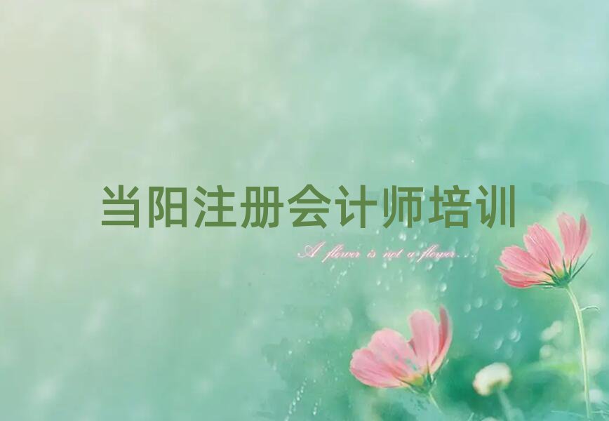 當(dāng)陽(yáng)有什么好注冊(cè)會(huì)計(jì)師學(xué)校名單
