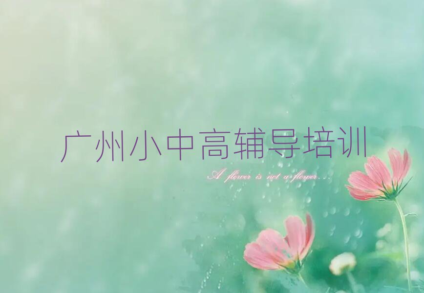 廣州花都區(qū)學(xué)高中政治哪個(gè)培訓(xùn)學(xué)校好十大排名名單公布