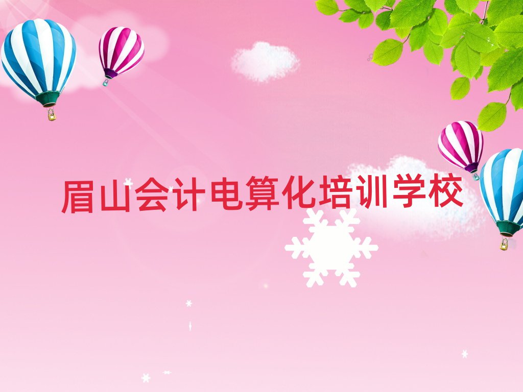 2025眉山學(xué)會計(jì)電算化好的學(xué)校十大排行